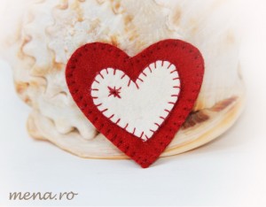 Inima handmade Sf  Valentin