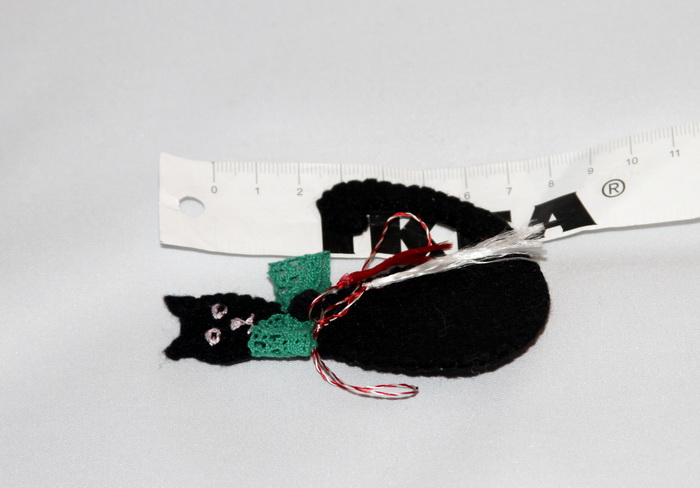 martisor handmade-pisica neagra fetru (6)